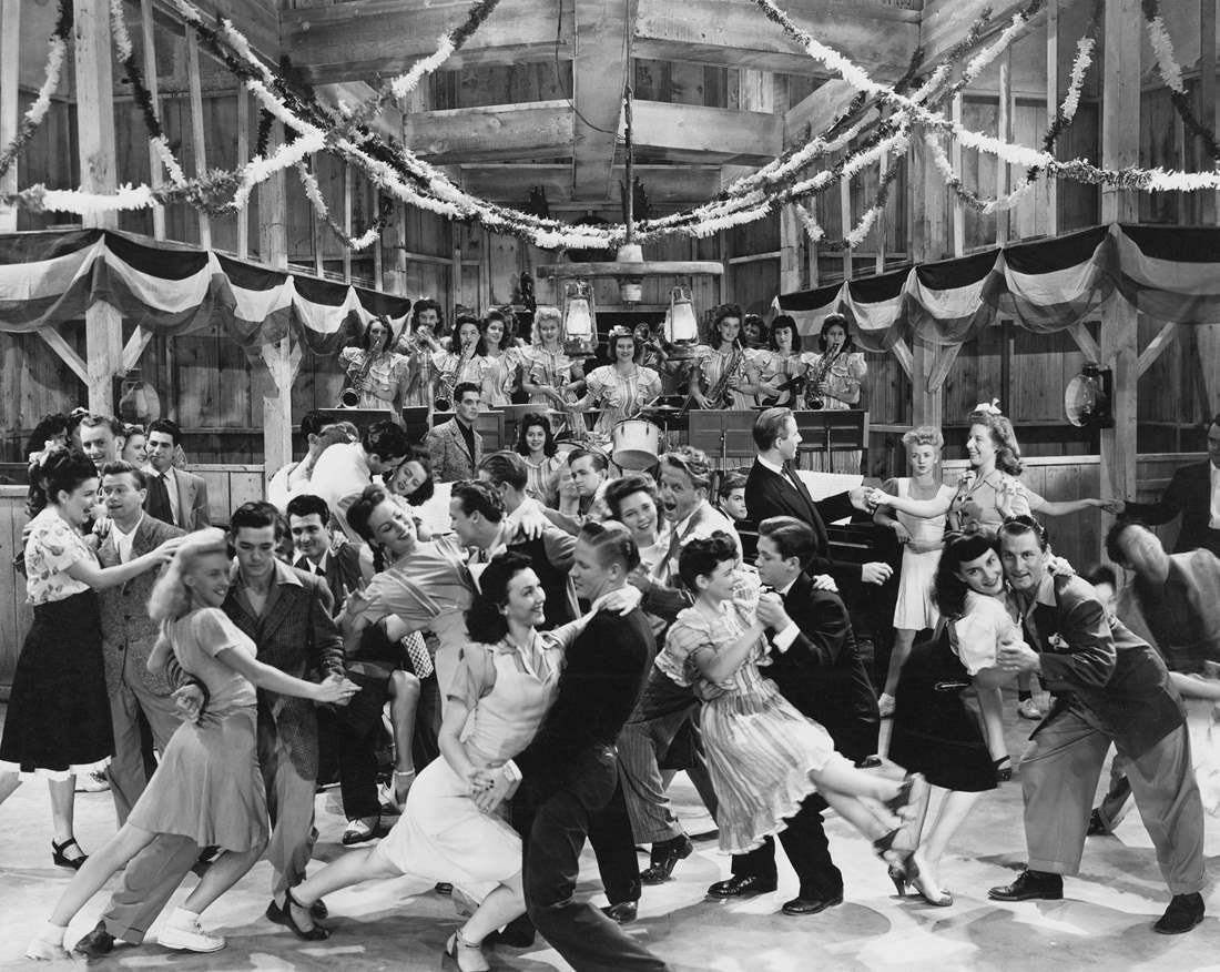 people at a party dancing and having a great time